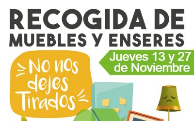 Recogida de Enseres Mes de Noviembre 2025