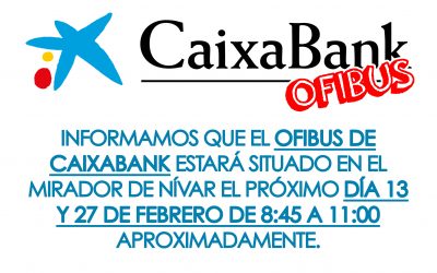 Ofibus de Caixabank mes de Febrero 2026