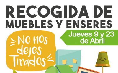 Recogida de Enseres Mes de Abril 2026