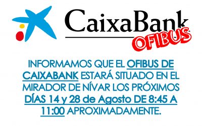 Ofibus de Caixabank mes de Agosto 2026